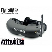 FatShark Attitude SD V2 с футляром для DJI Phantom
